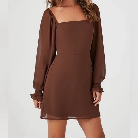 forever 21 brown dress Buy Forever 21 Brown Slim Fit Dress for Women Online @ Tata CLiQ